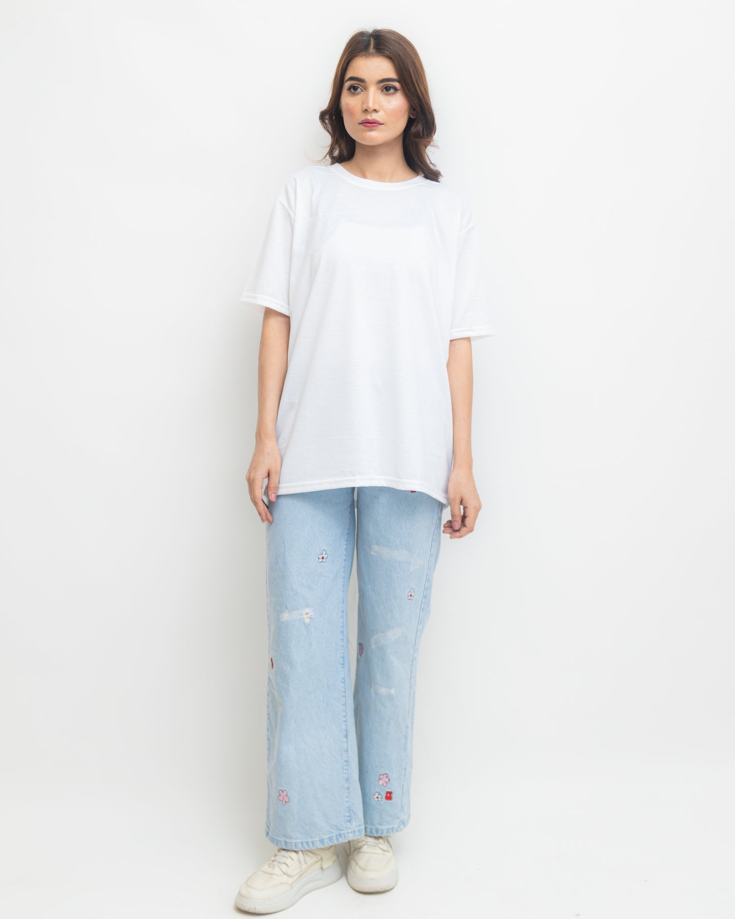 Baby Girl Butterfly Over size Tee