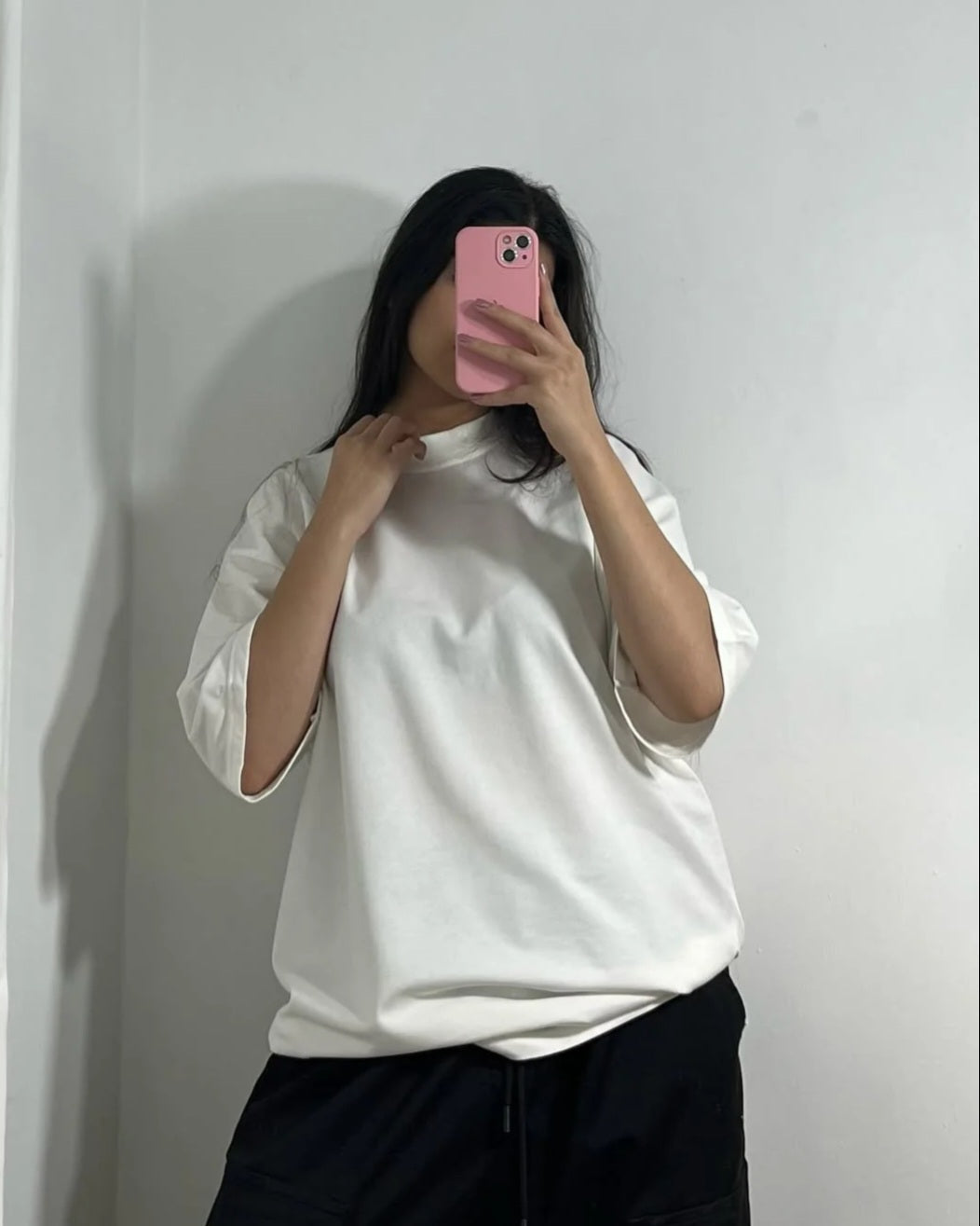 Basic Over Size T,Shirt
