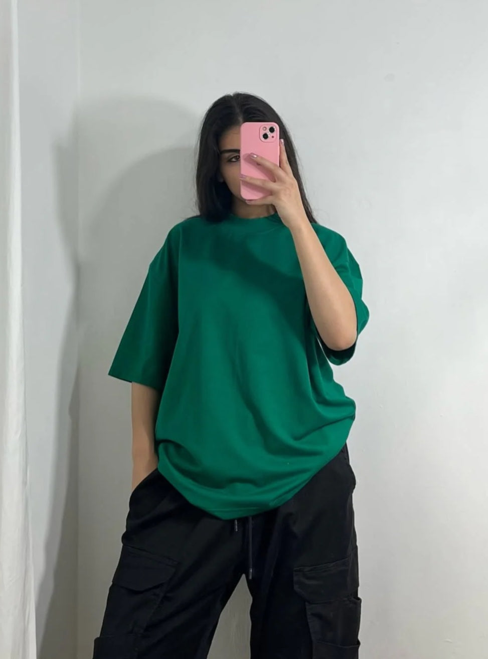 Basic Over Size T,Shirt