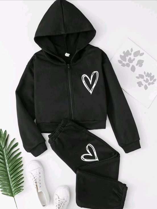 Sketch Heart Tracksuit