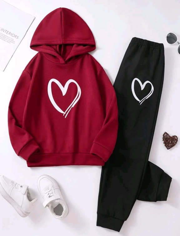 Sketch Heart Tracksuit