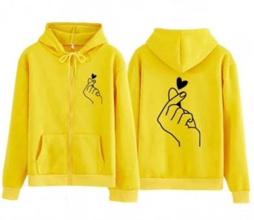 Love Charm Out Line Couple Hoodie