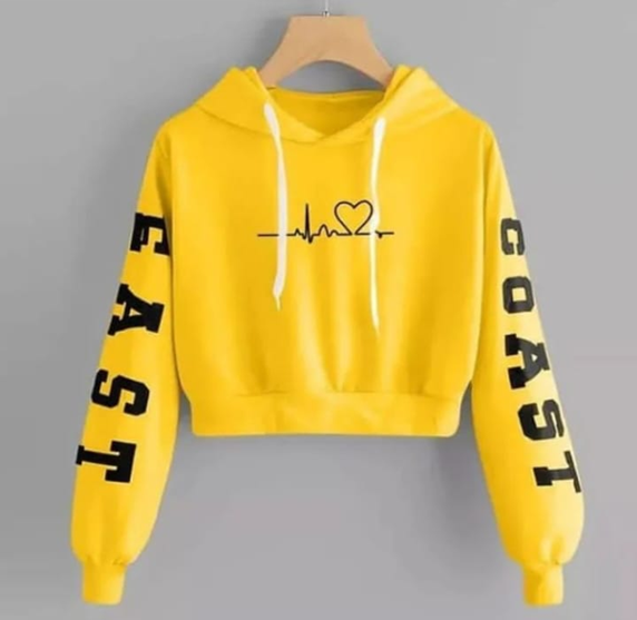 East Coast Crop Hoodie