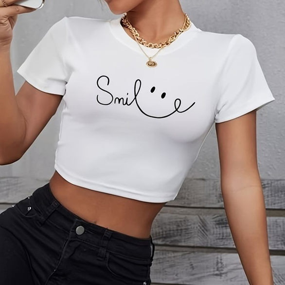 Smilee Crop Top