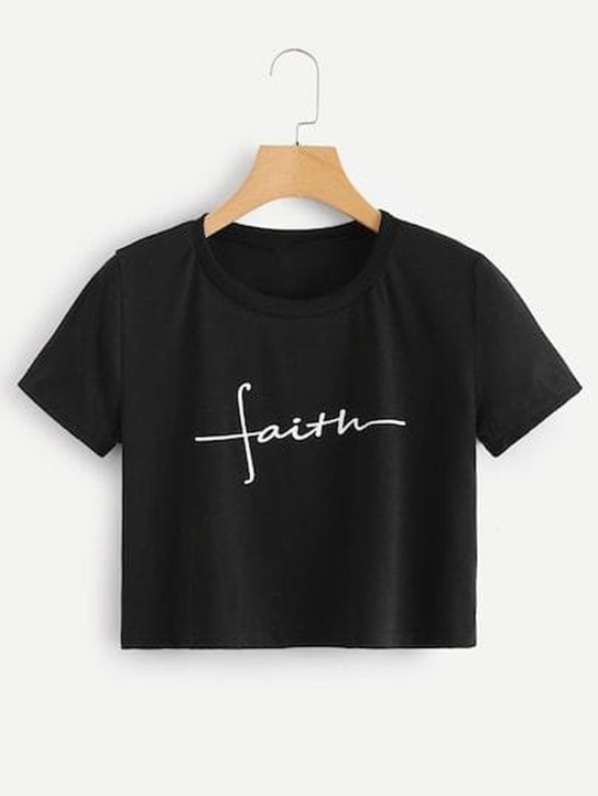 Faith Crop Top