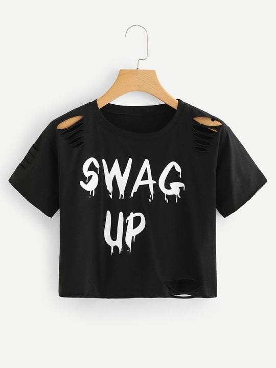 Swag Up Crop Top