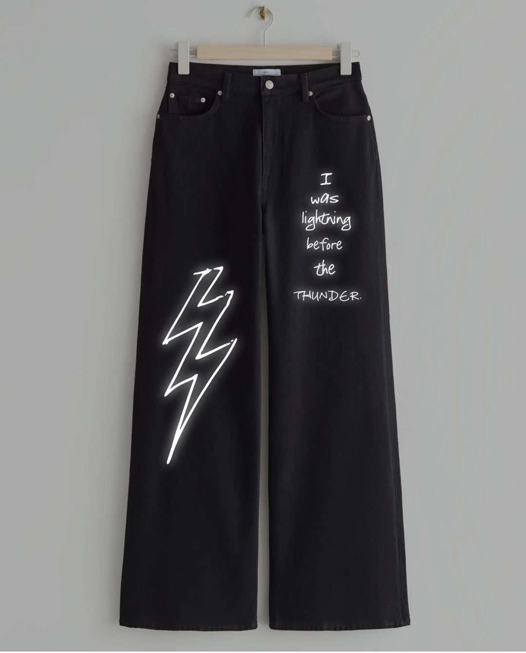 Lightning  Wide Leg Jeans