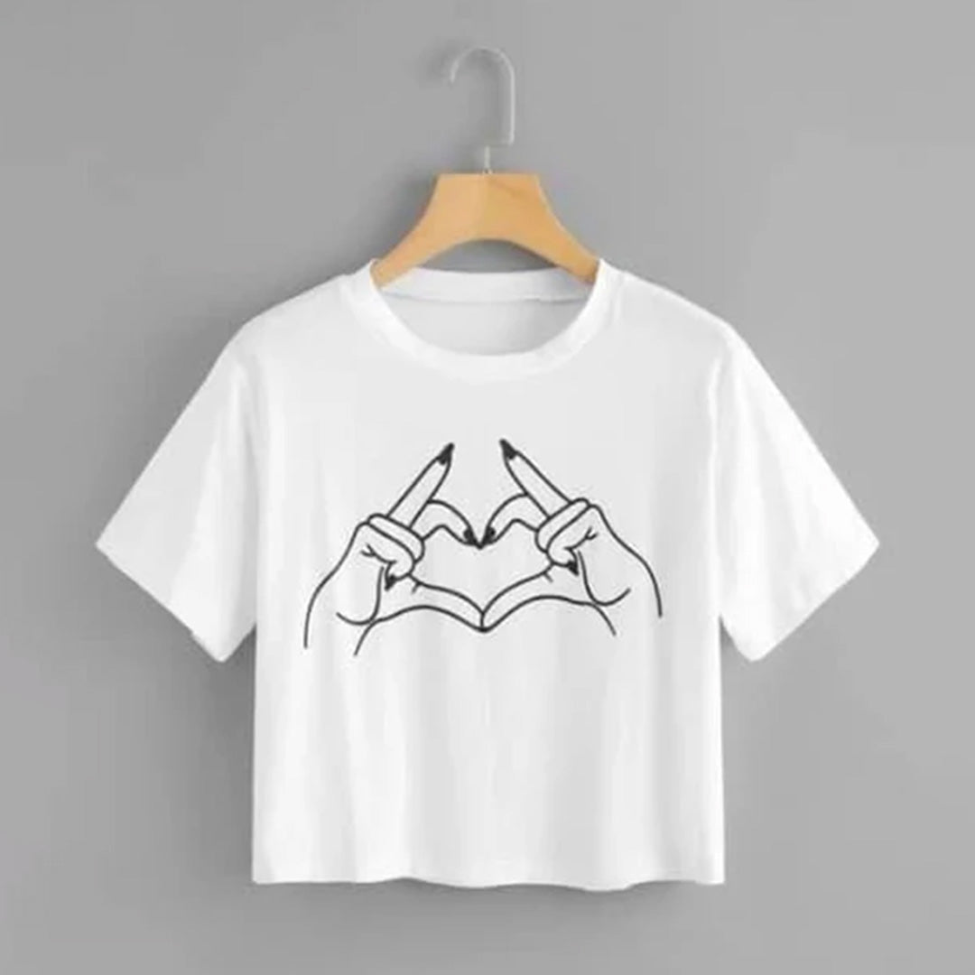 Heart Crop Top