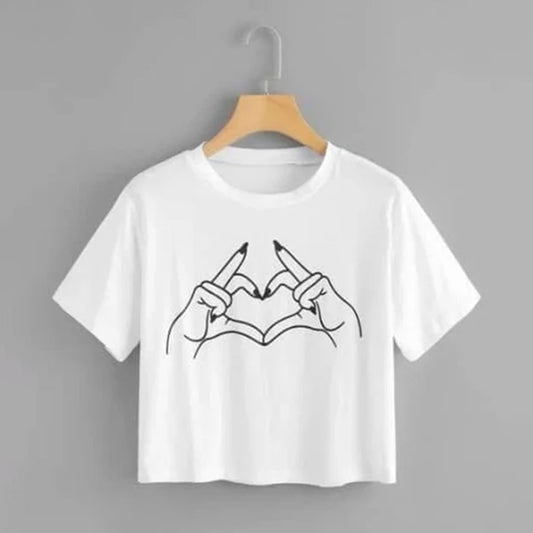 Heart Crop Top