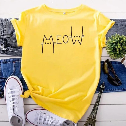 Meow Summer Tee