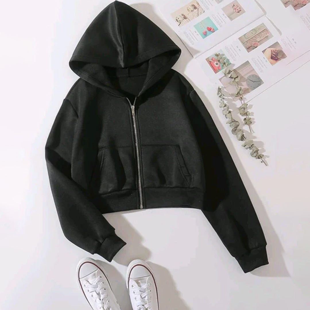 Basic Zipper Hoodie