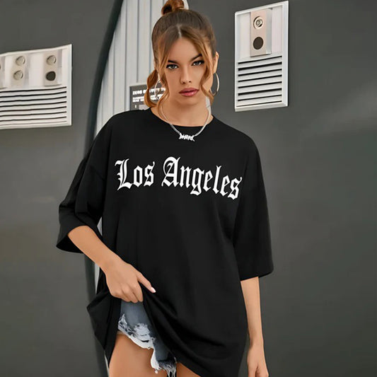 Over size Los Angeles Tee