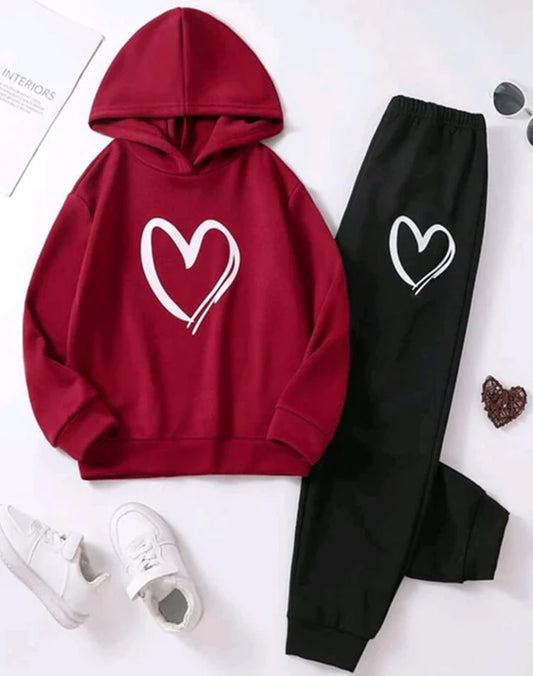 Sketch Heart Tracksuit