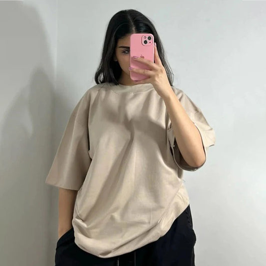 Basic Over Size T,Shirt
