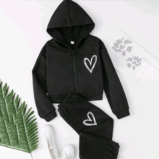Sketch Heart Tracksuit