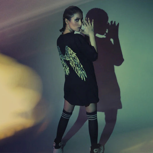 Wings Drop shoulder  Tee