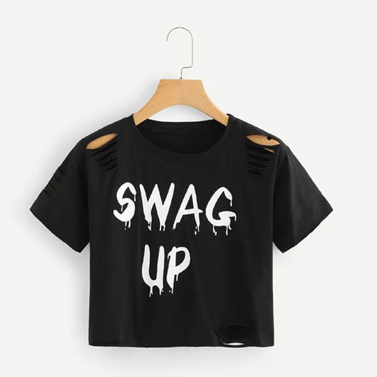 Swag Up Crop Top