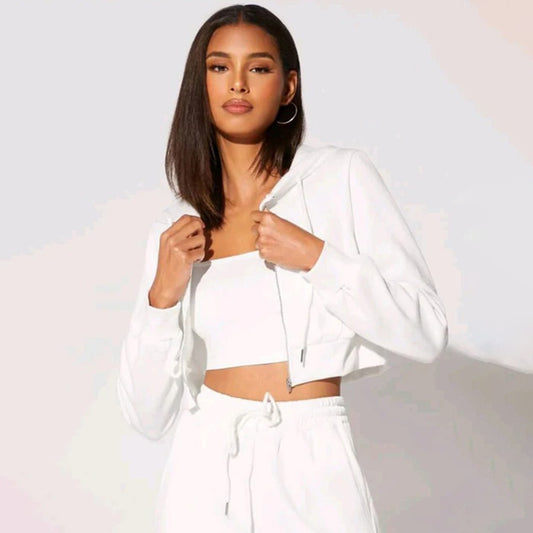 Winter Crop Hoodie