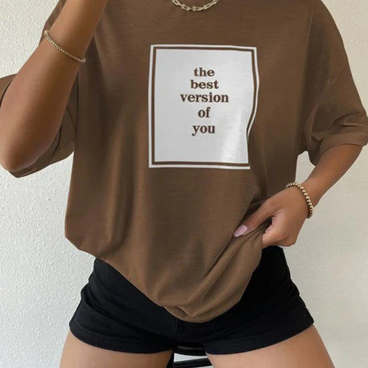 Comfy Cool Drop Shoulder Tee