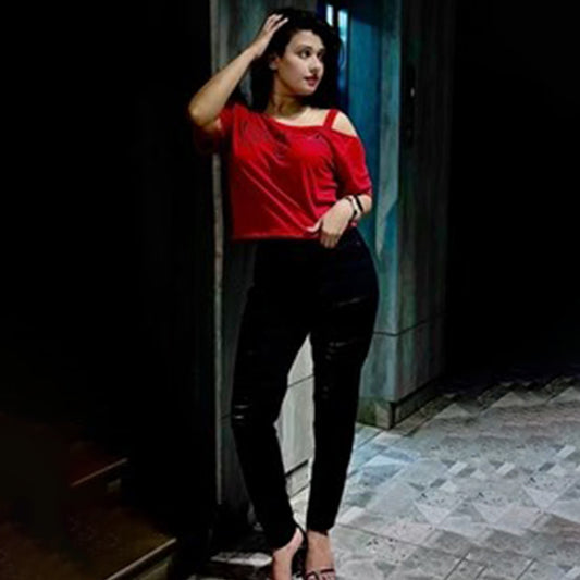 Off Shoulder Croptop