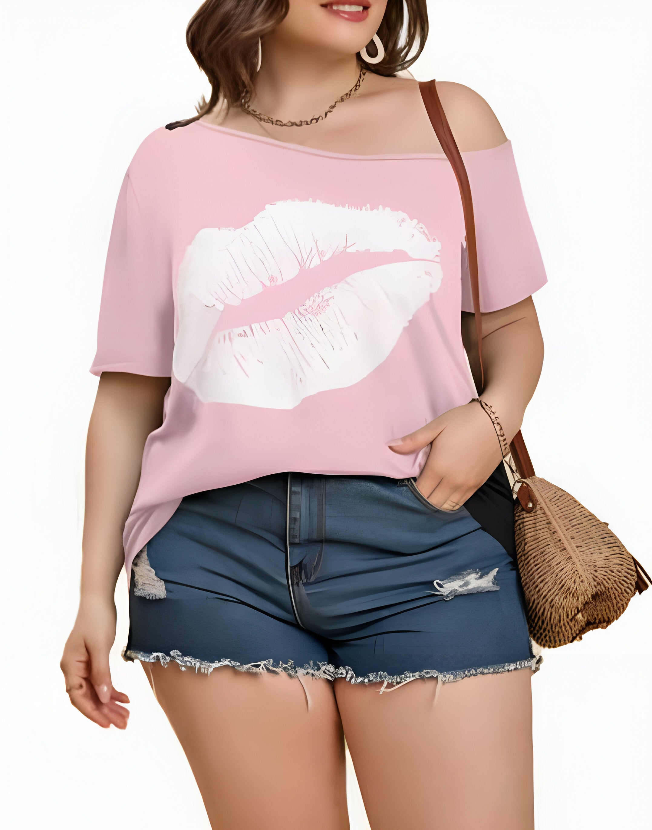 Off shoulder Tee