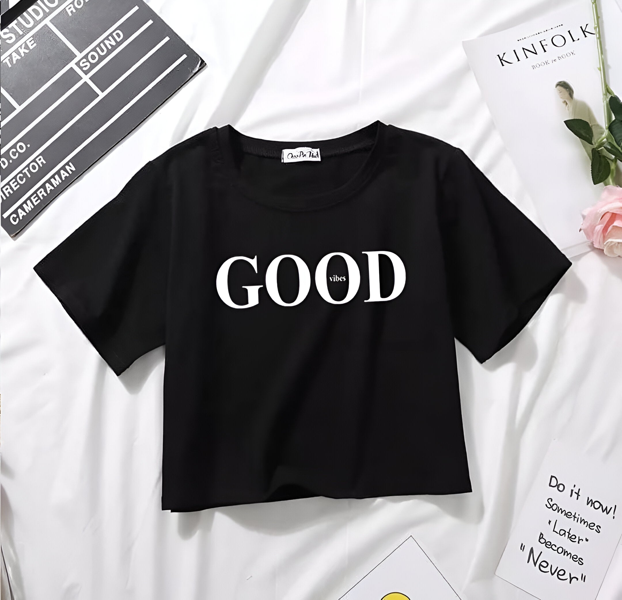 Good Vybes Crop Top